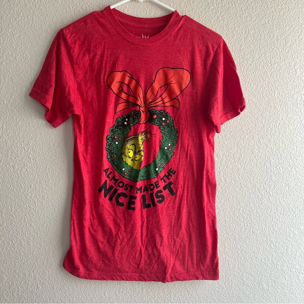 Women’s Grinch Christmas T-Shirt -Small